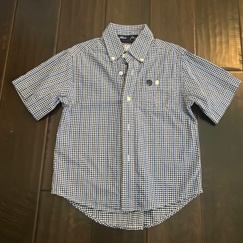 Wrangler George Strait Button up boys size S